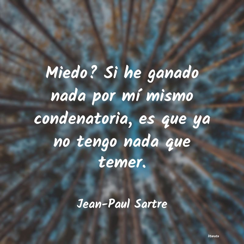 Frases de Jean-Paul Sartre