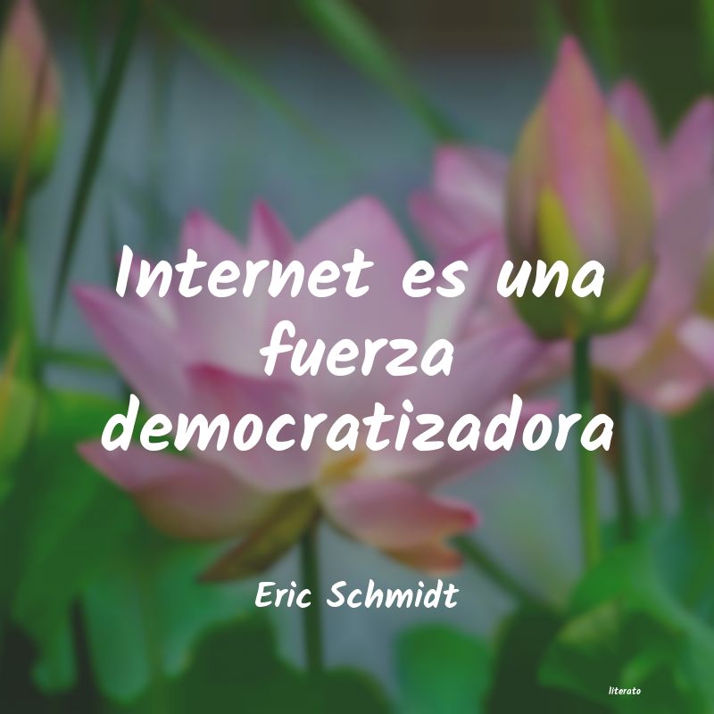 frases de Eric Schmidt