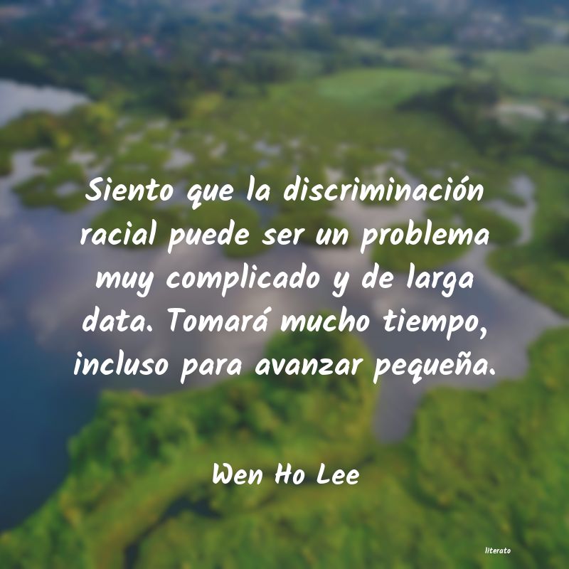 frases de Wen Ho Lee