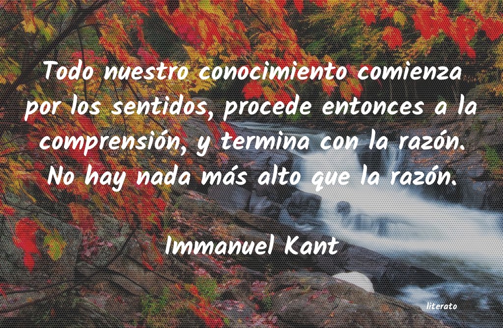 Frases de Immanuel Kant