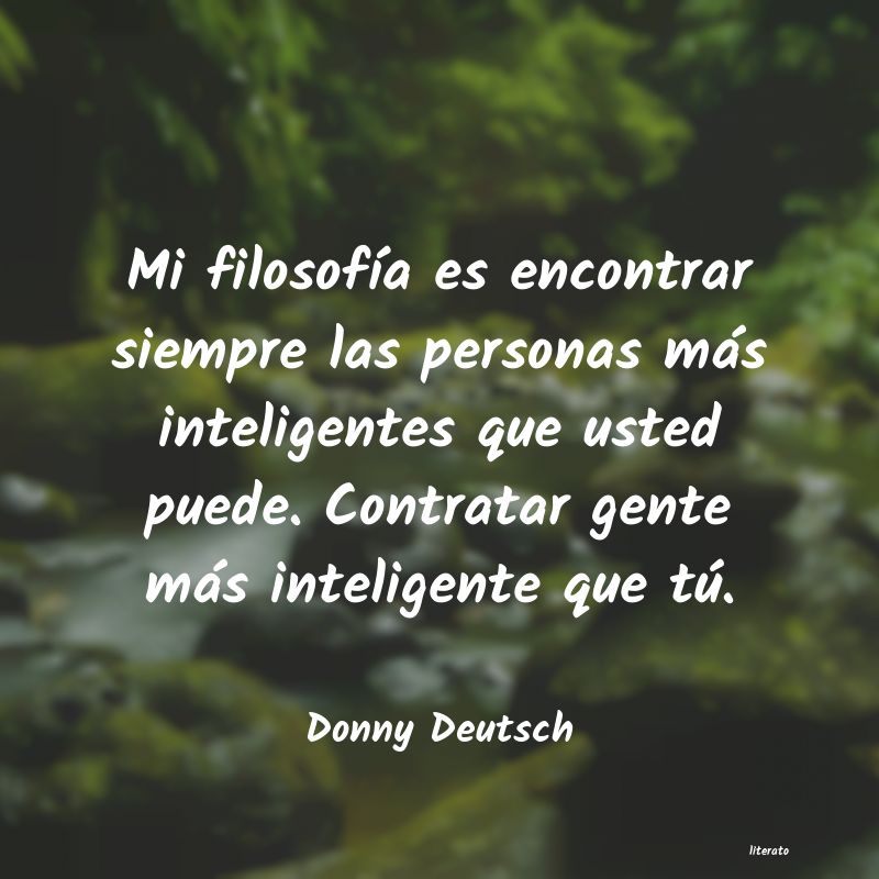 Frases de Donny Deutsch