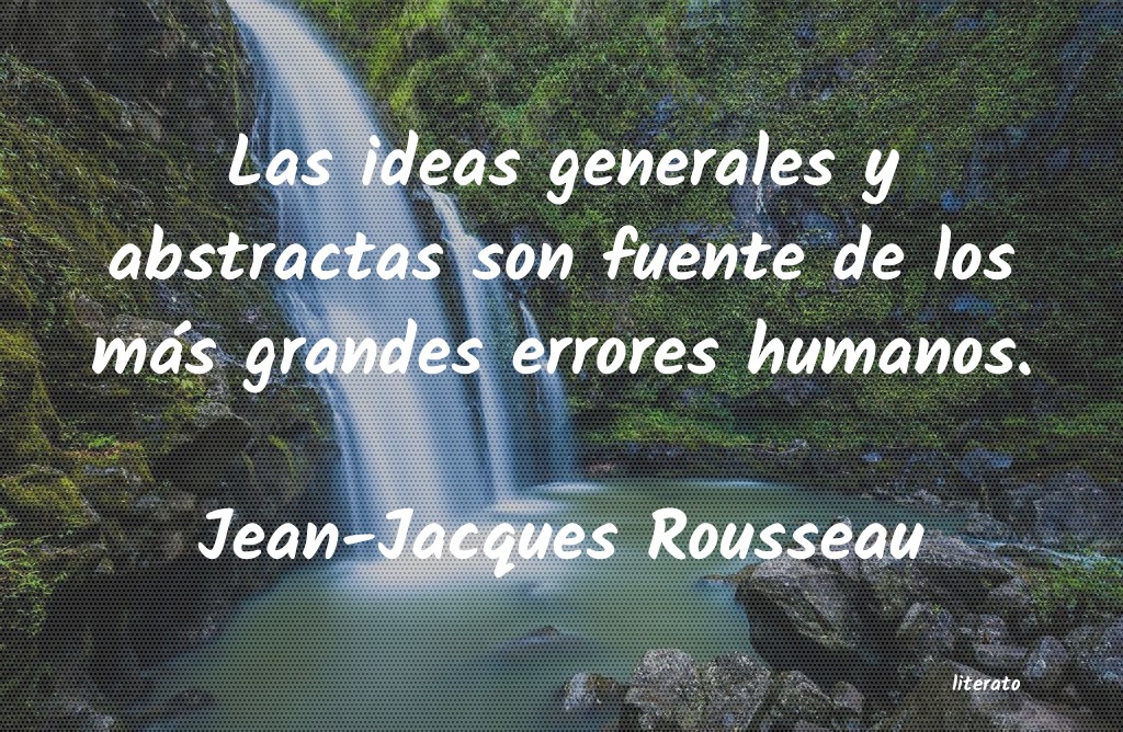 frases de Jean-Jacques Rousseau