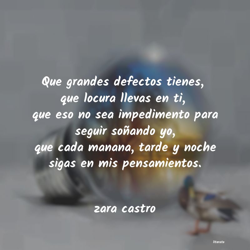 frases de zara castro
