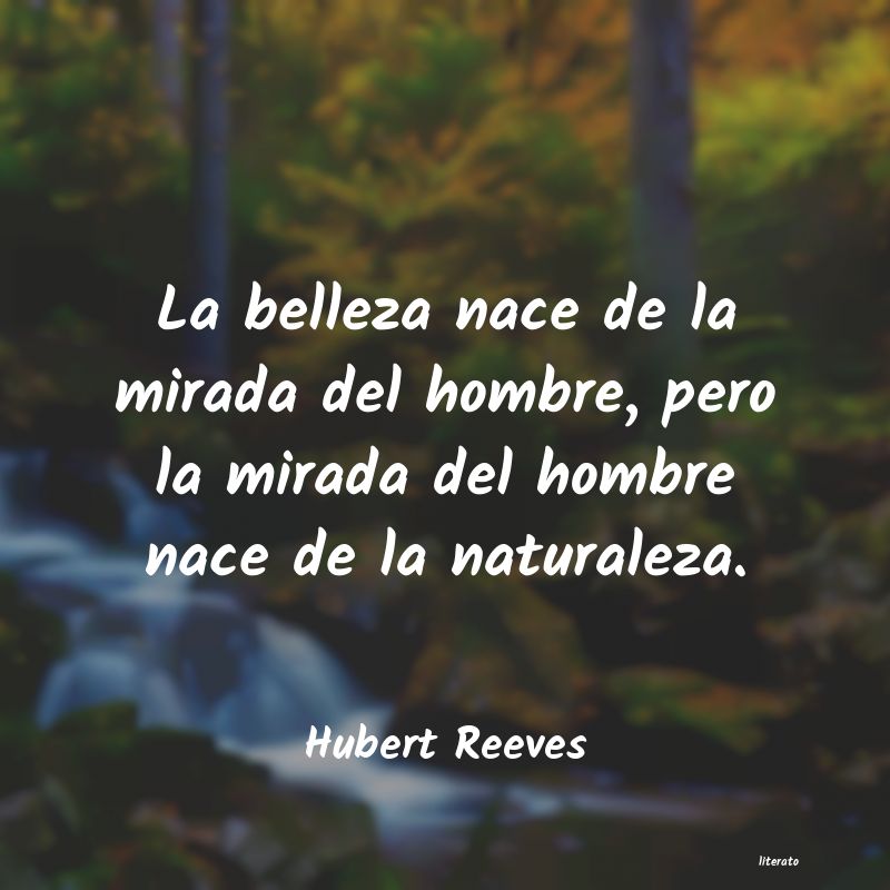 Frases de Hubert Reeves