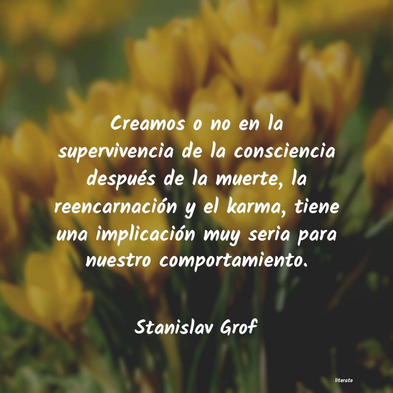 frases de Stanislav Grof