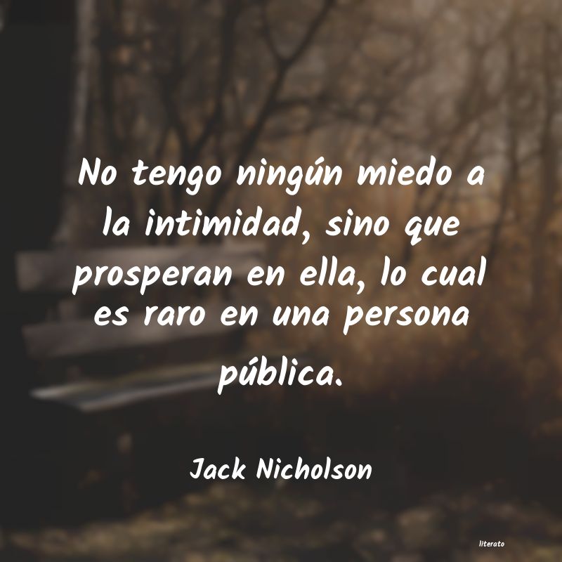 Frases de Jack Nicholson