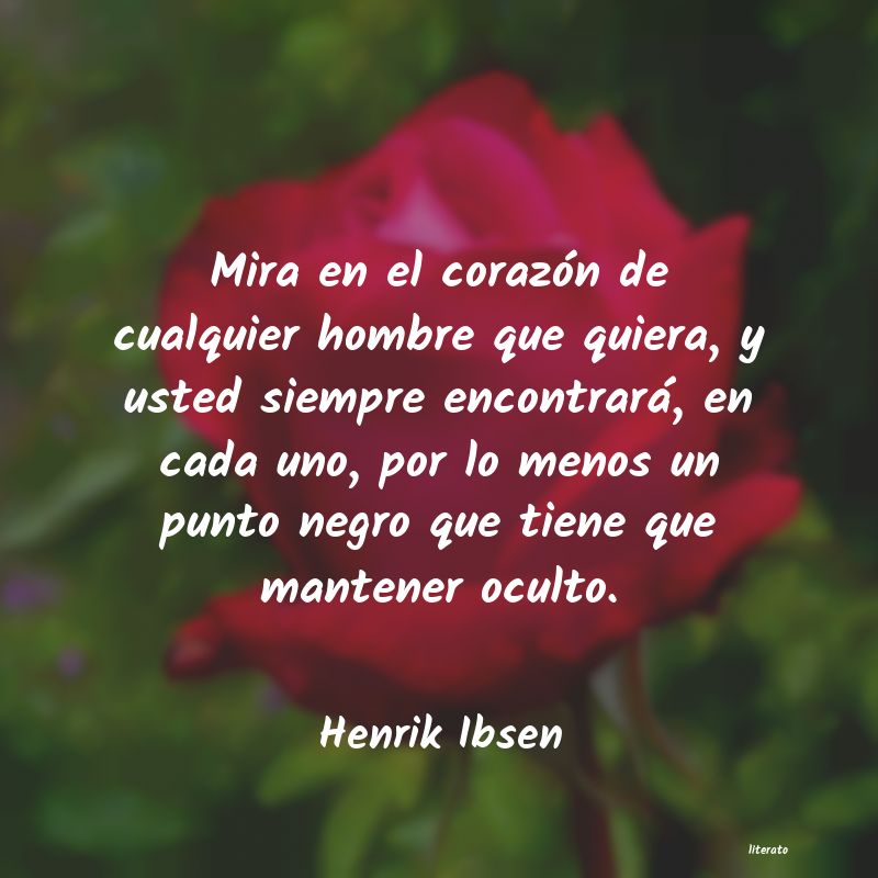 Frases de Henrik Ibsen