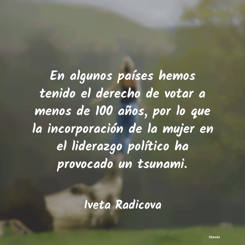 frases de Iveta Radicova