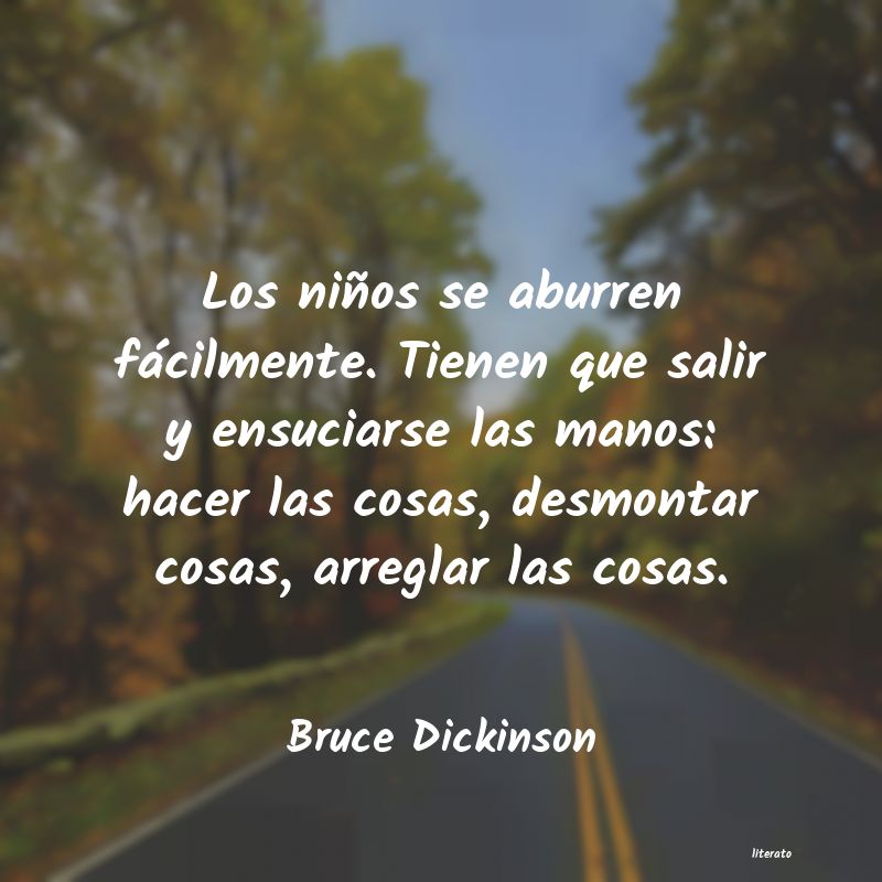 Frases de Bruce Dickinson