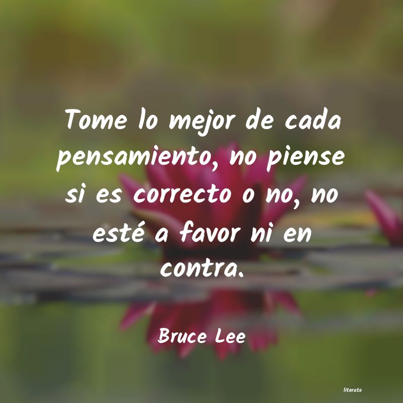 frases de Bruce Lee