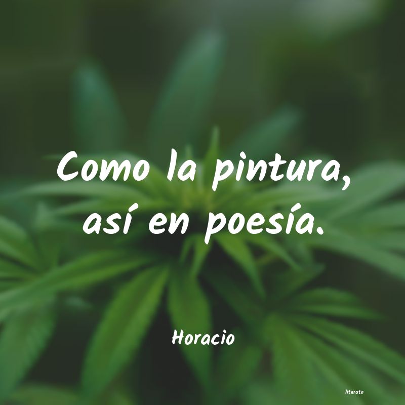 frases de Horacio