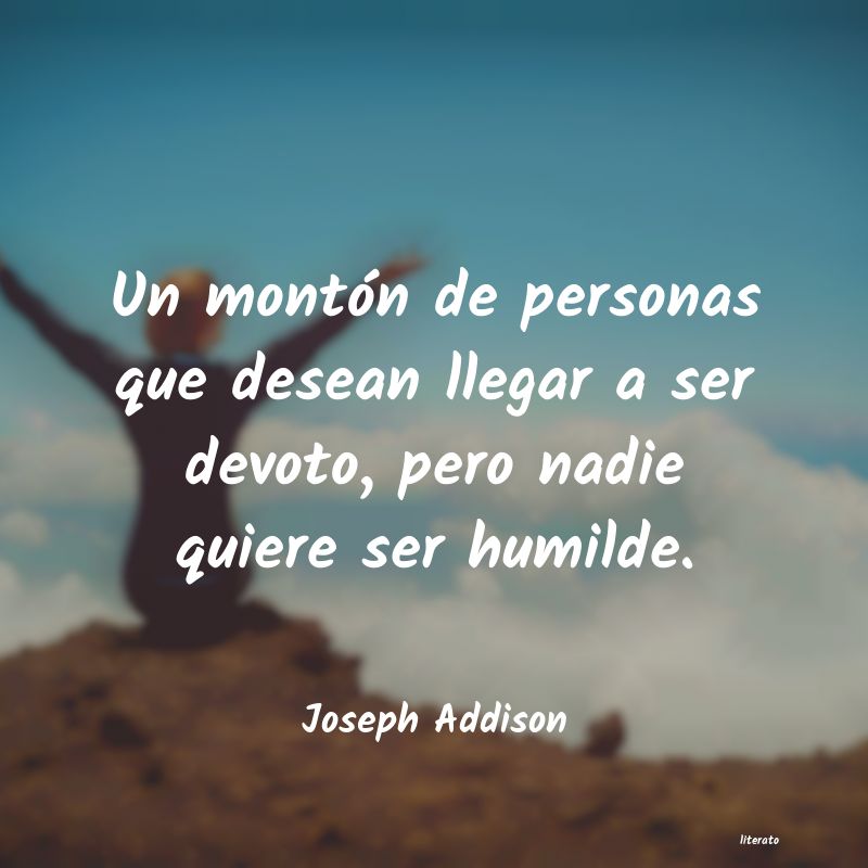 Frases de Joseph Addison