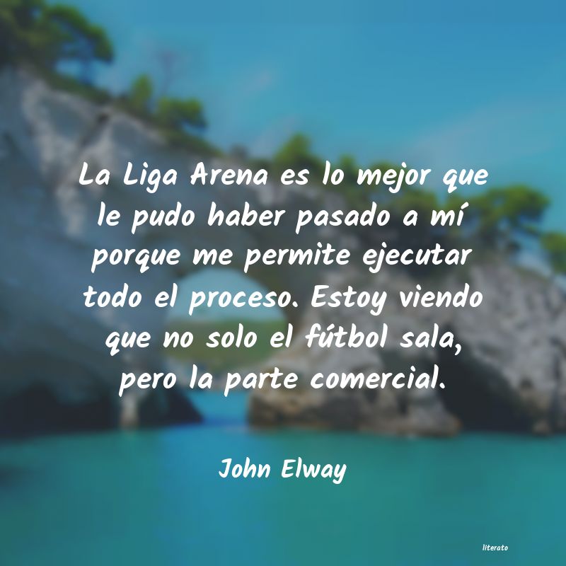 Frases de John Elway