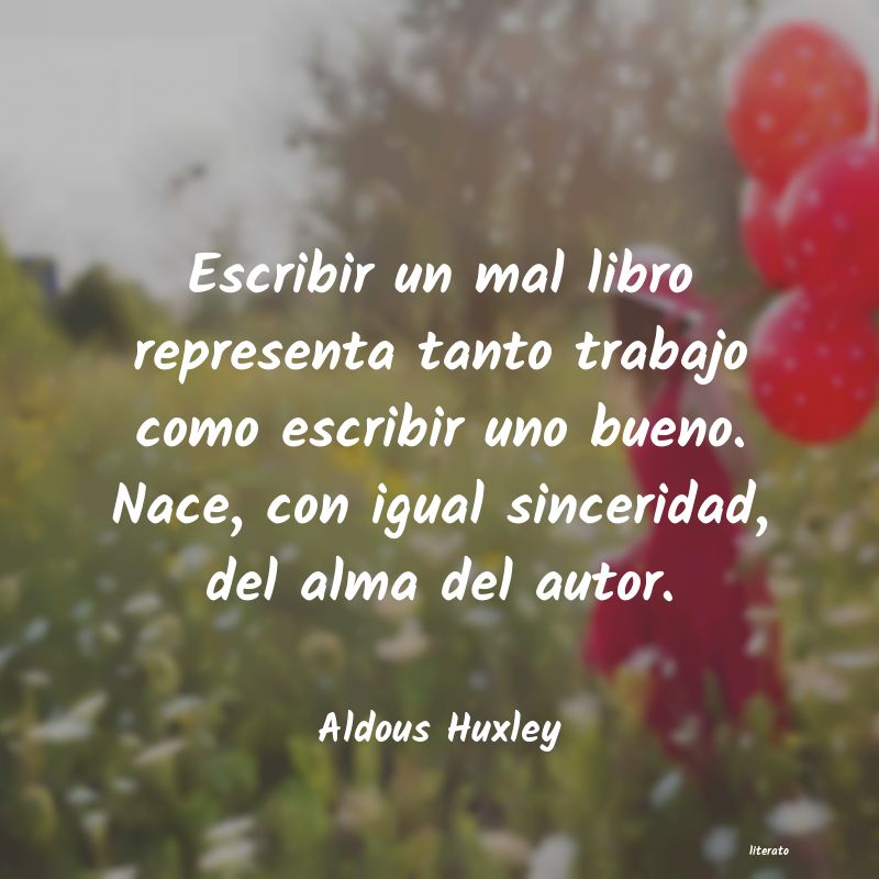 Frases de Aldous Huxley