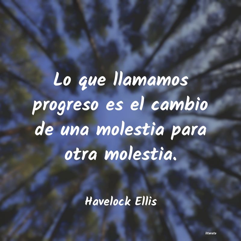 frases de Havelock Ellis