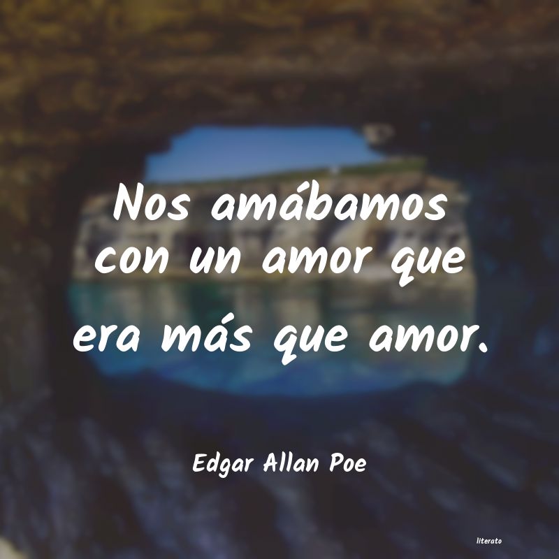 Frases de Edgar Allan Poe