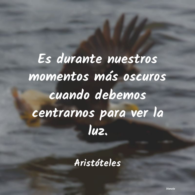 Frases de Aristóteles