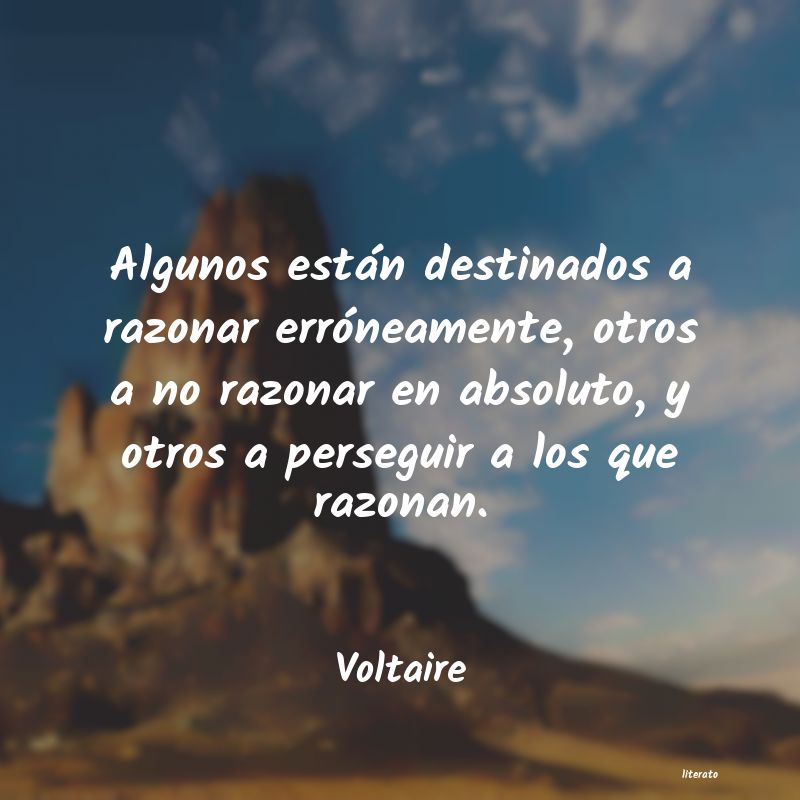 Frases de Voltaire