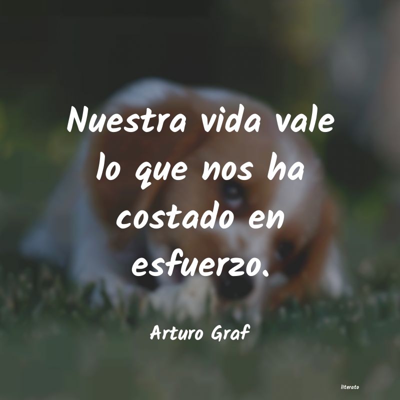 Frases de Arturo Graf