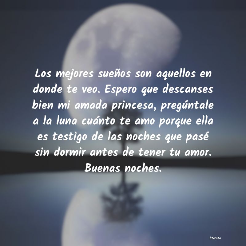 poemas cortos de buenas noches