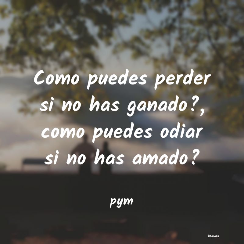 Frases de pym