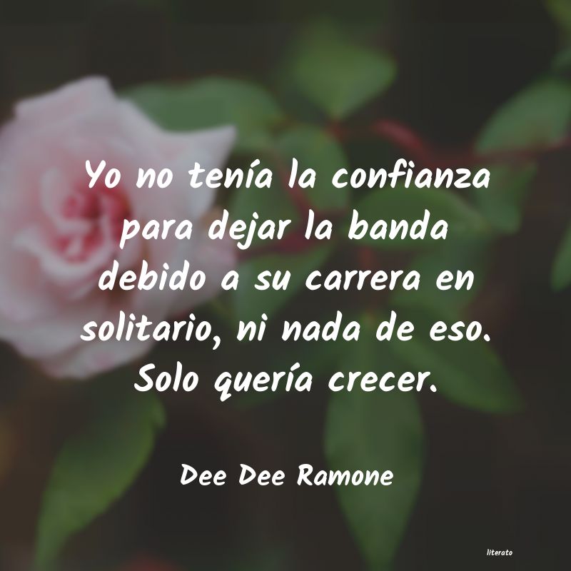 Frases de Dee Dee Ramone