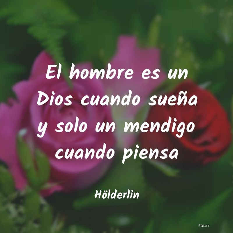 Frases de Hölderlin