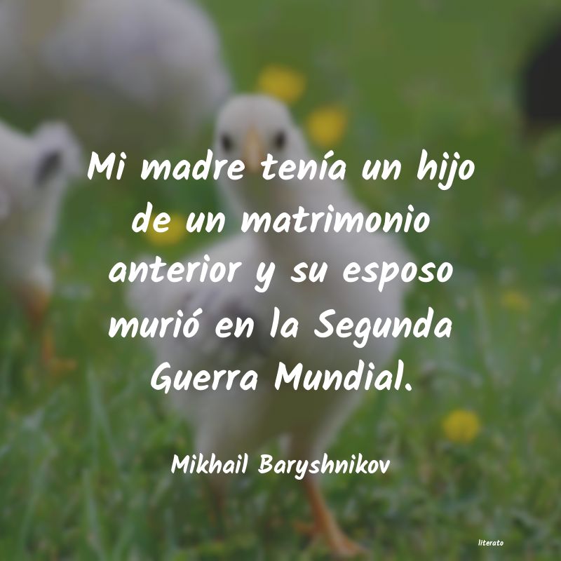 Frases de Mikhail Baryshnikov