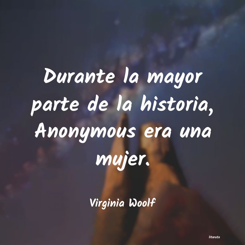 Frases de Virginia Woolf