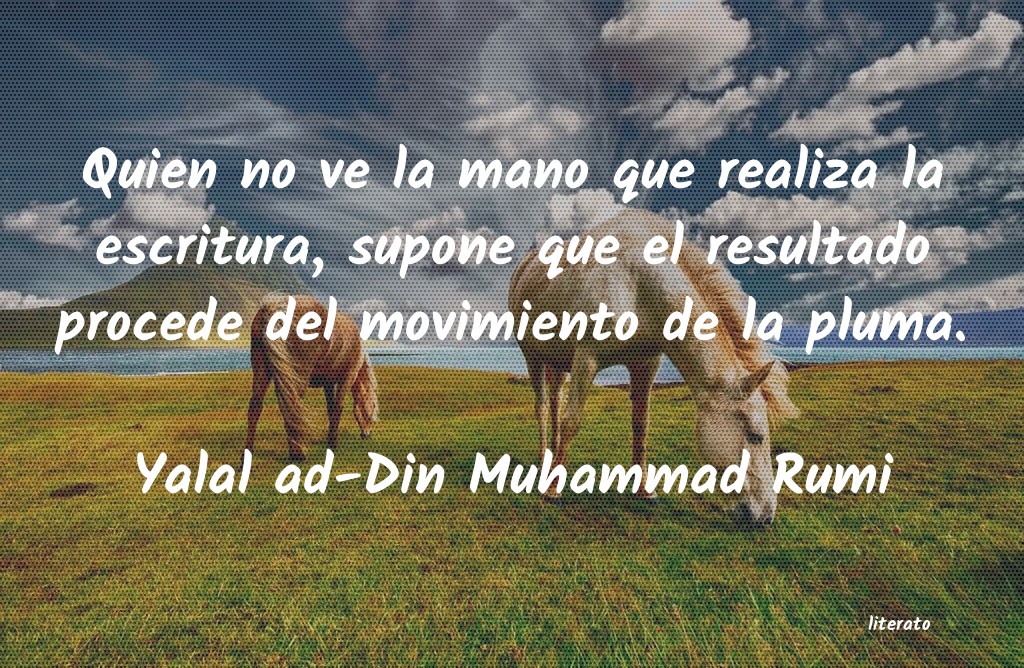frases de Yalal ad-Din Muhammad Rumi