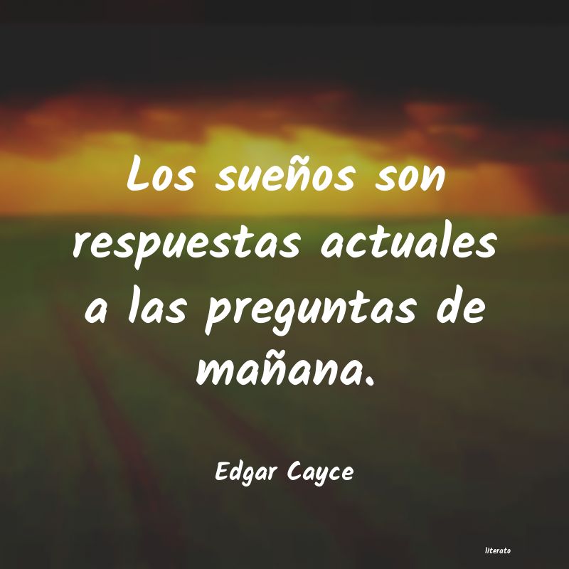 Frases de Edgar Cayce