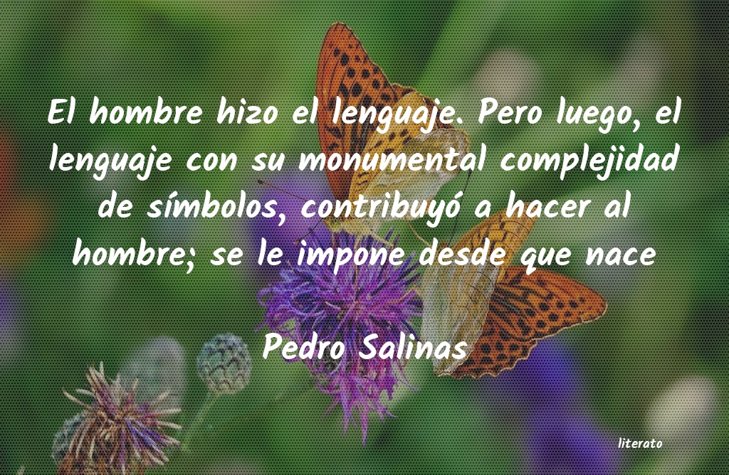 Frases de Pedro Salinas