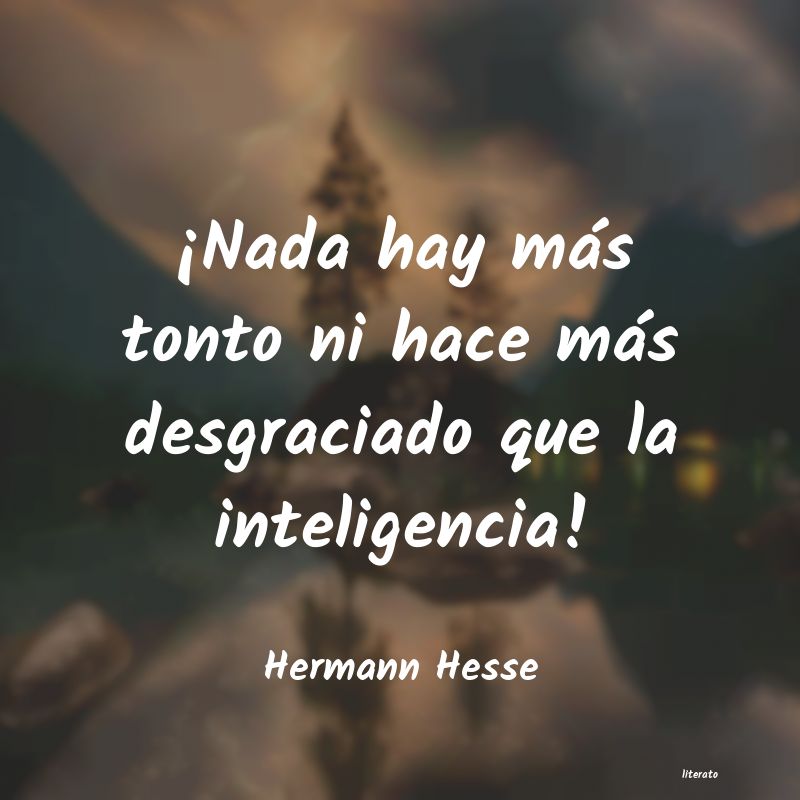 Frases de Hermann Hesse