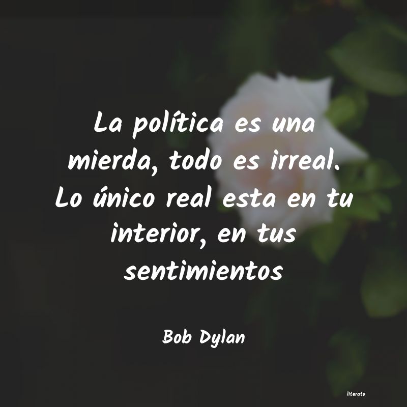frases de Bob Dylan