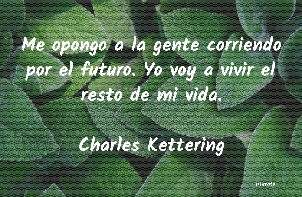 Frases de Charles Kettering