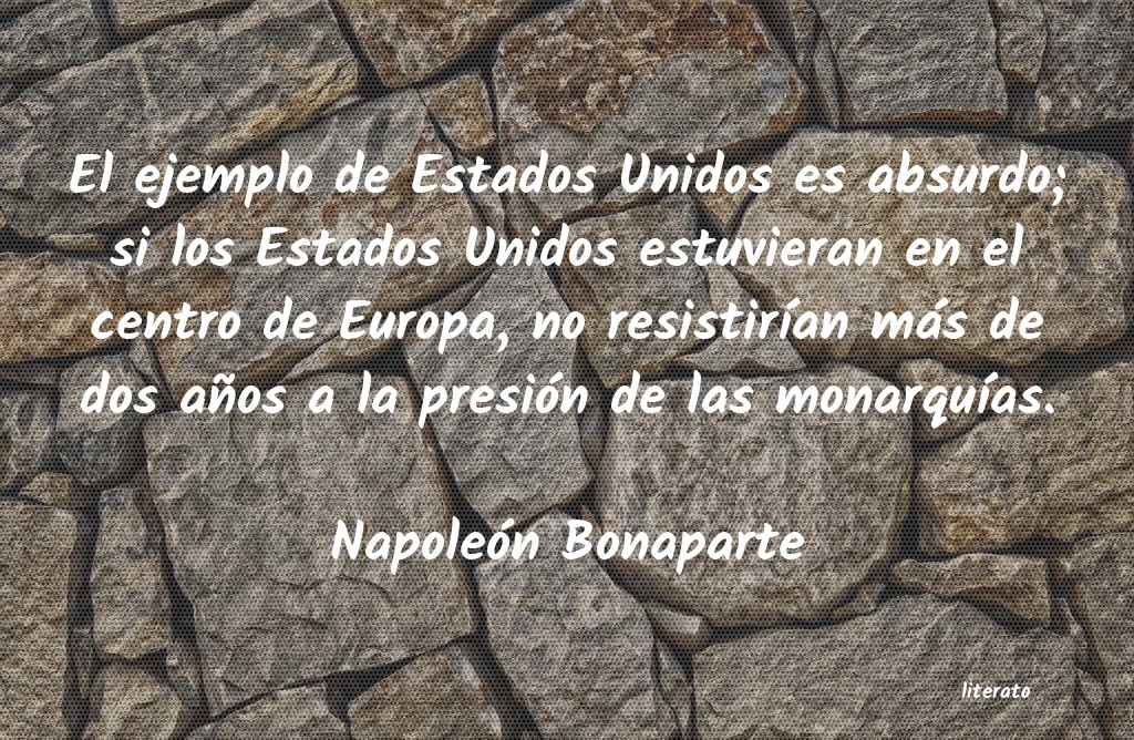 Frases de Napoleón Bonaparte