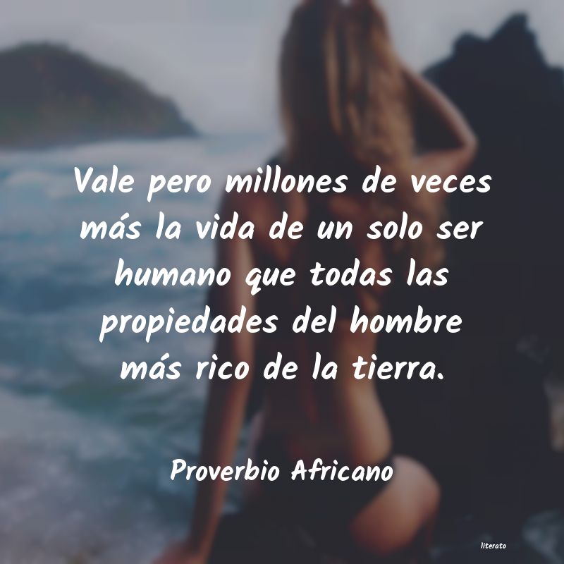 Frases de Proverbio Africano