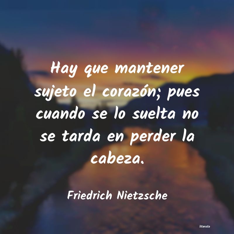 Frases de Friedrich Nietzsche