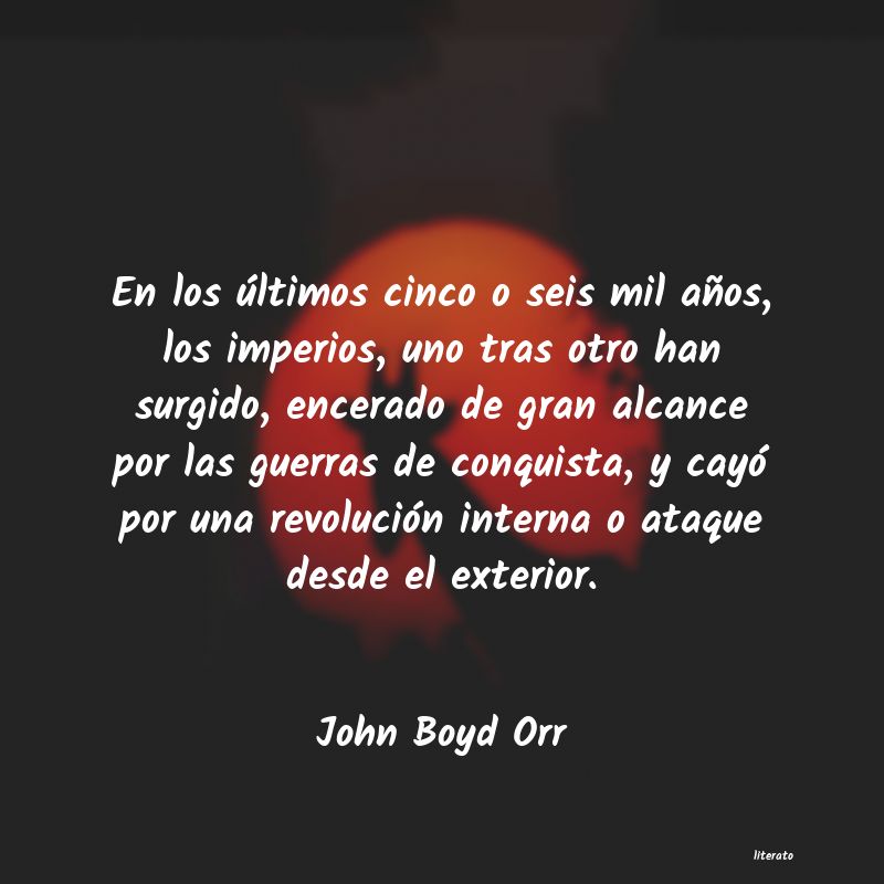 frases de John Boyd Orr