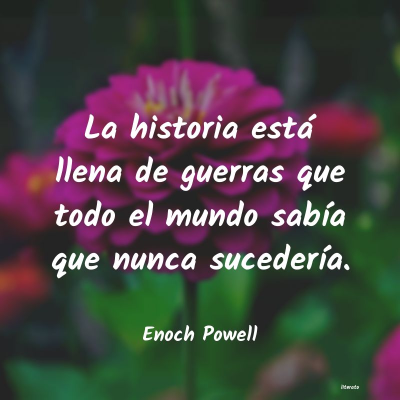 Frases de Enoch Powell