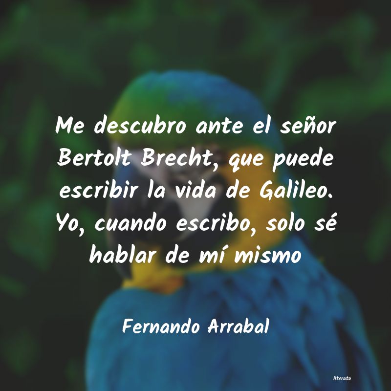 frases de Fernando Arrabal