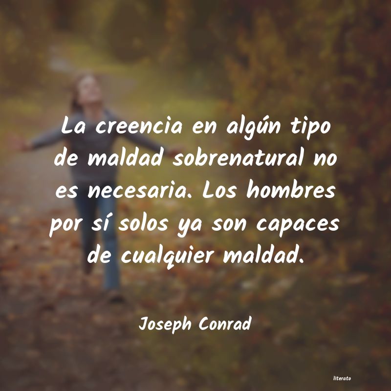 Frases de Joseph Conrad