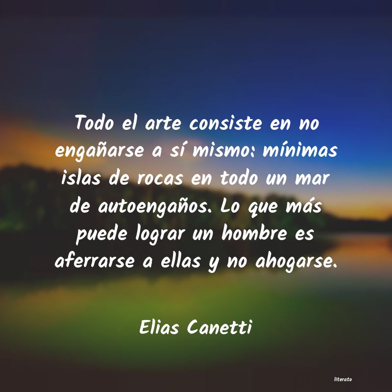 elias canetti conocimiento conocer mejor