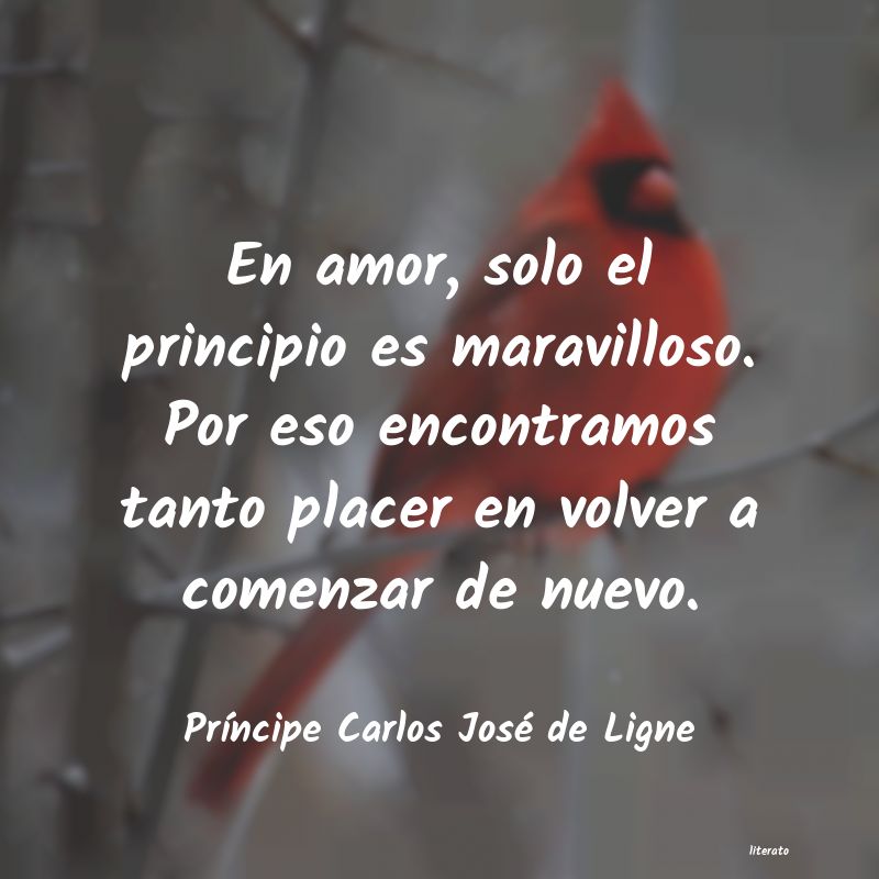 Frases de Príncipe Carlos José de Ligne