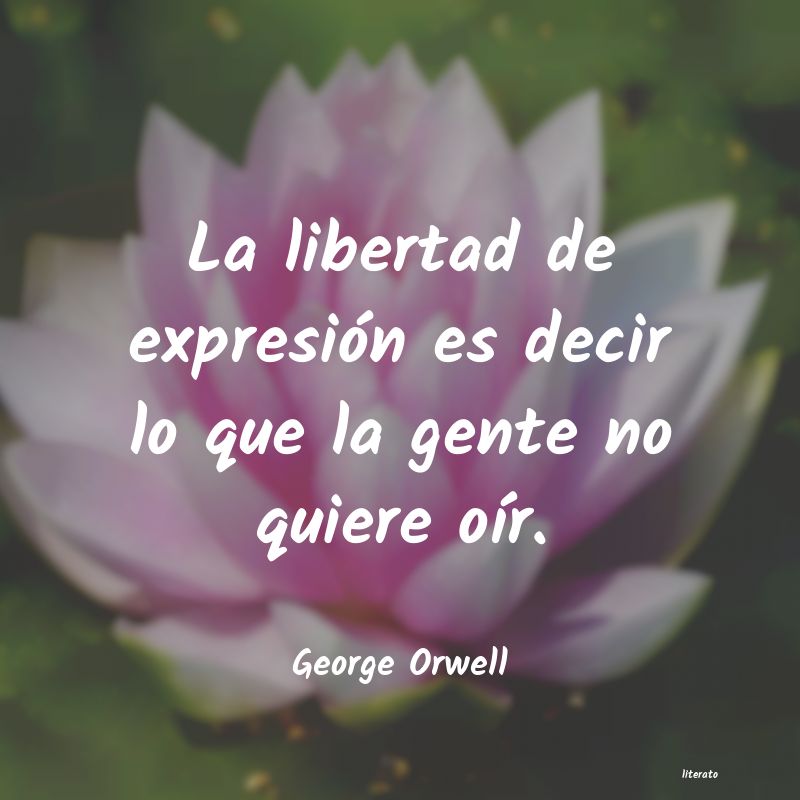 Frases de George Orwell