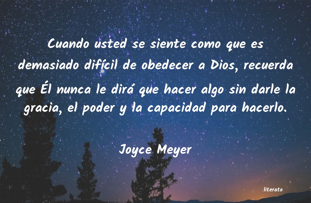 Frases de Joyce Meyer