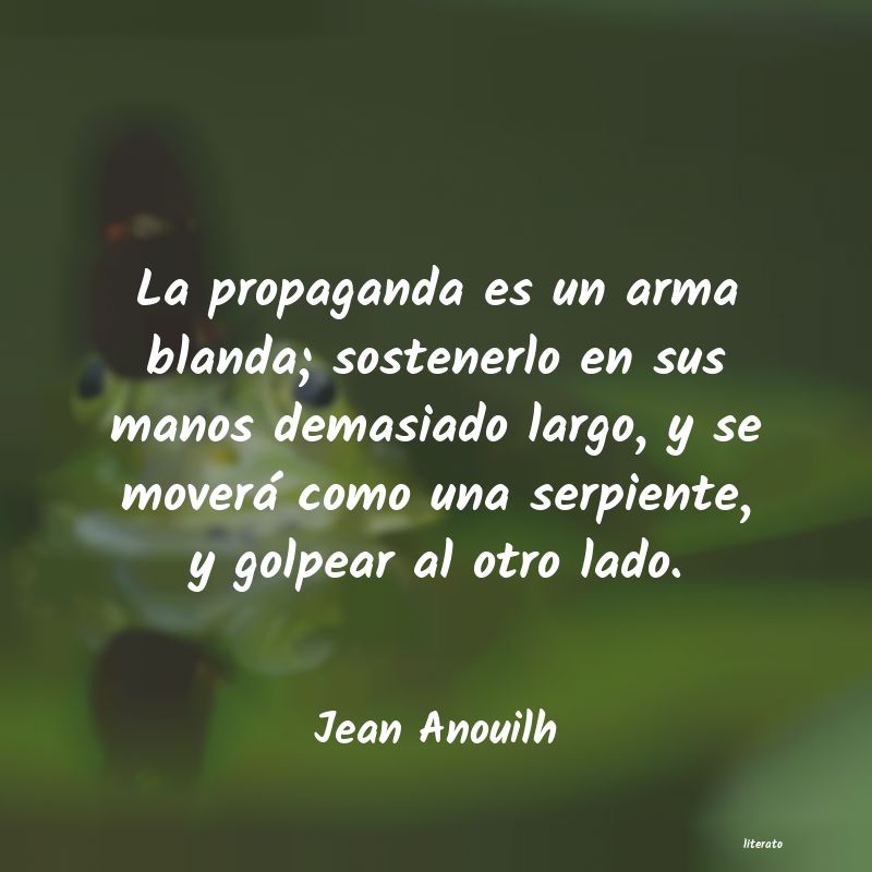 Frases de Jean Anouilh