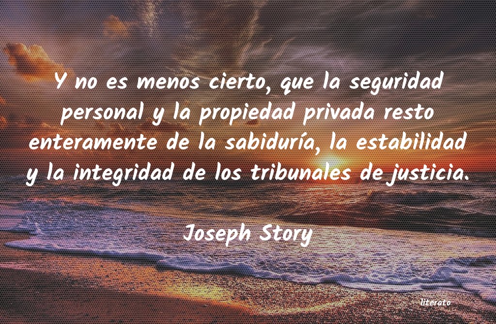 Frases de Joseph Story