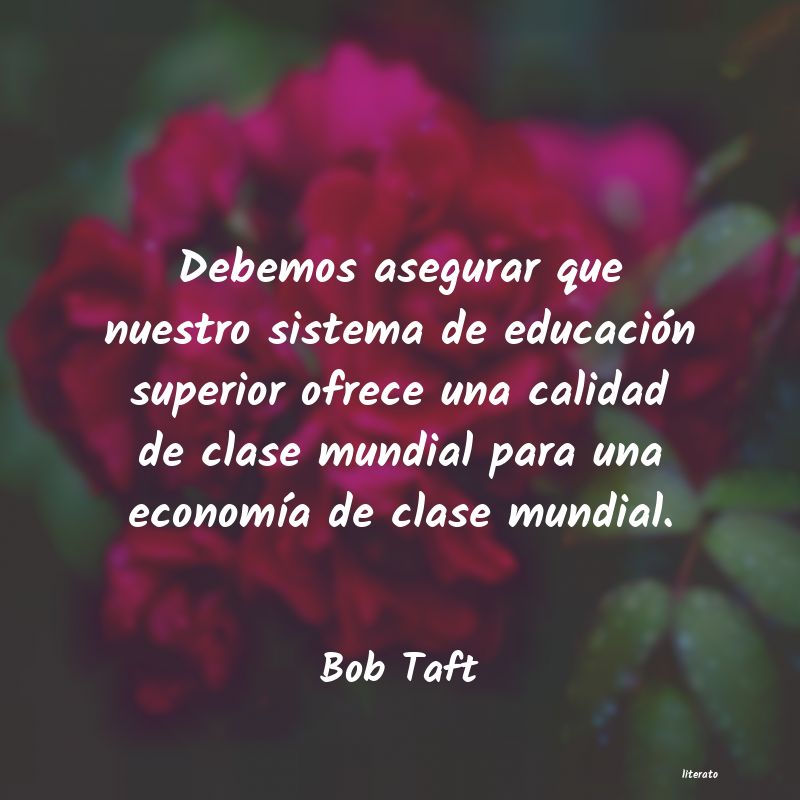 frases de Bob Taft