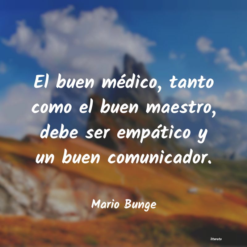 frases de Mario Bunge
